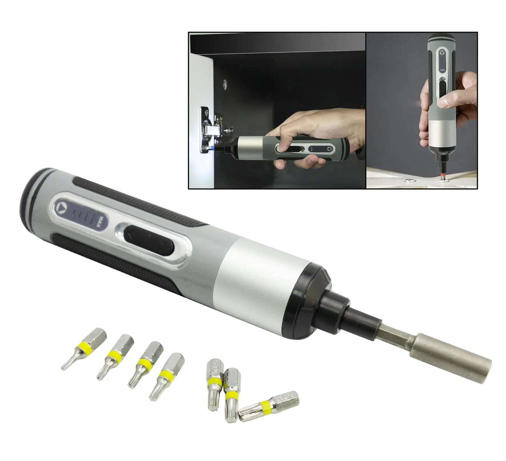 36pcs S2 Wireless Chargeable Battery Precision Screwdriver Bit Tool Kit