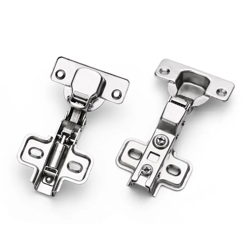 Concealed Hydraulic Hinges Furniture Hinges Half Overlay Soft Close Hinges Kitchen Cabinet