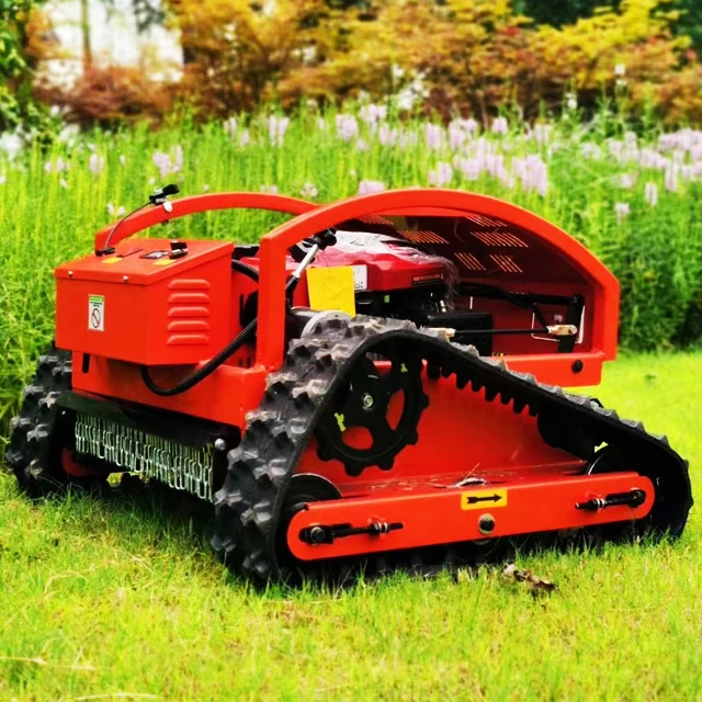 Мощный гусеничный сельскохозяйственный культиватор Loncin 196cc с нулевым углом 45 градусов фермерская газонокосилка дистанционным управлением