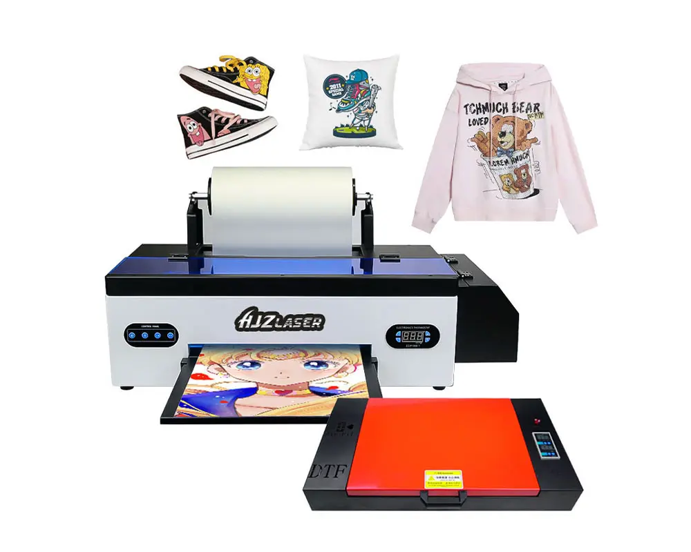 Dtf A3 Printer Intelligent White Ink Dtf Inkjet Printer With Touch Screen