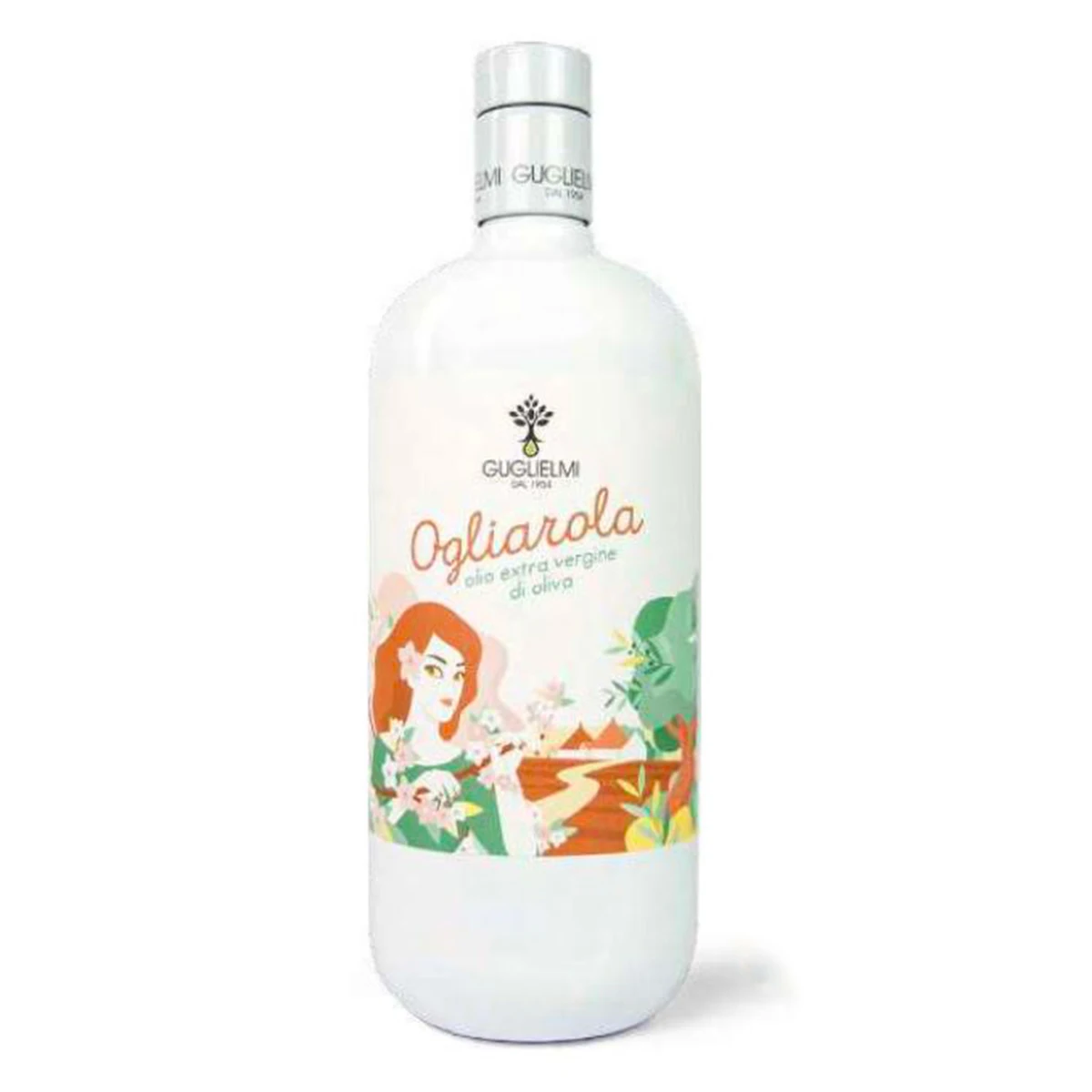 Extravirgin Olive Oil Ogliarola Monocultivar Top Quality Made In Italy 500ml Bottle From Puglia Guglielmi