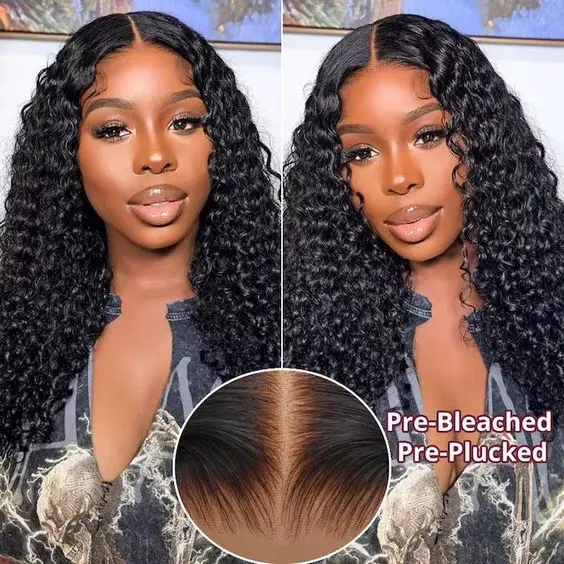 100% Virgin HD Lace Natural Black Jerry Curly Wigs Beauty Products For Women,Raw Vietnamese Hair Wigs Human Hair Lace Front