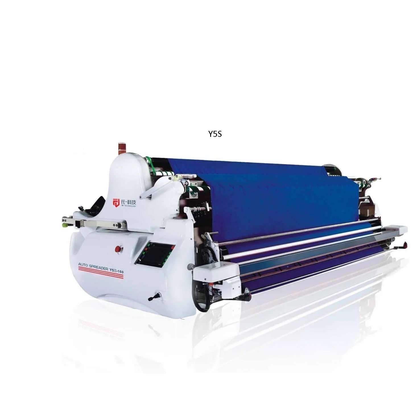 garment factory flat cloth fabric spreading machine