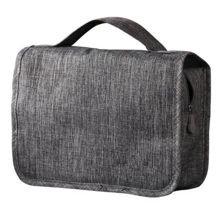 waterproof Portable folding makeup bag water-resistant travel hanging toiletry bag for men