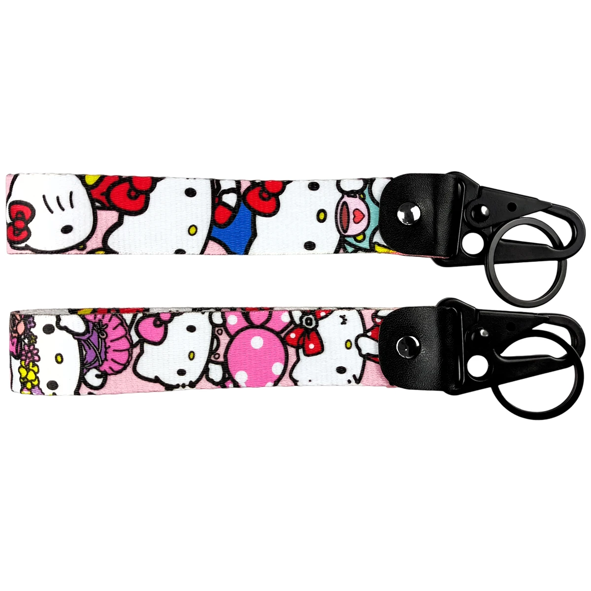 Creative Cartoon Eagle Keychain Double Sided Nylon Custom Embroidered Short Lanyard Cute Cartoon Anti-drop Phone Camera Keychain