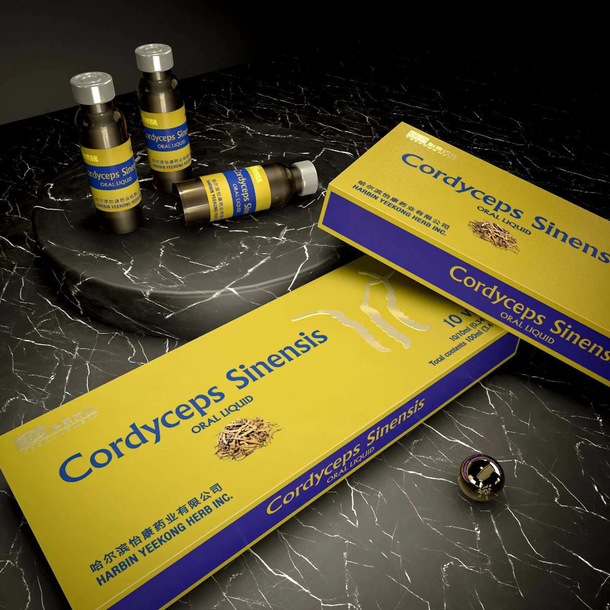 herbal drink Cordyceps sinensis  supplement factory price