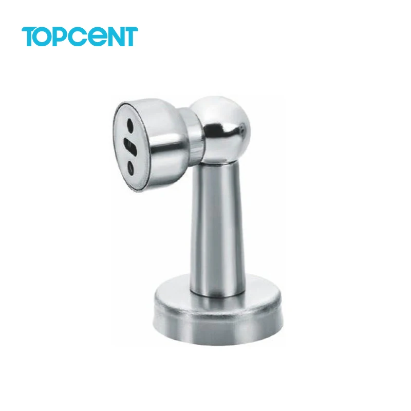 TOPCENT Magnetic Floor Door Holder Stop 201 Stainless Steel Mute Magnet Door Blocker Stopper