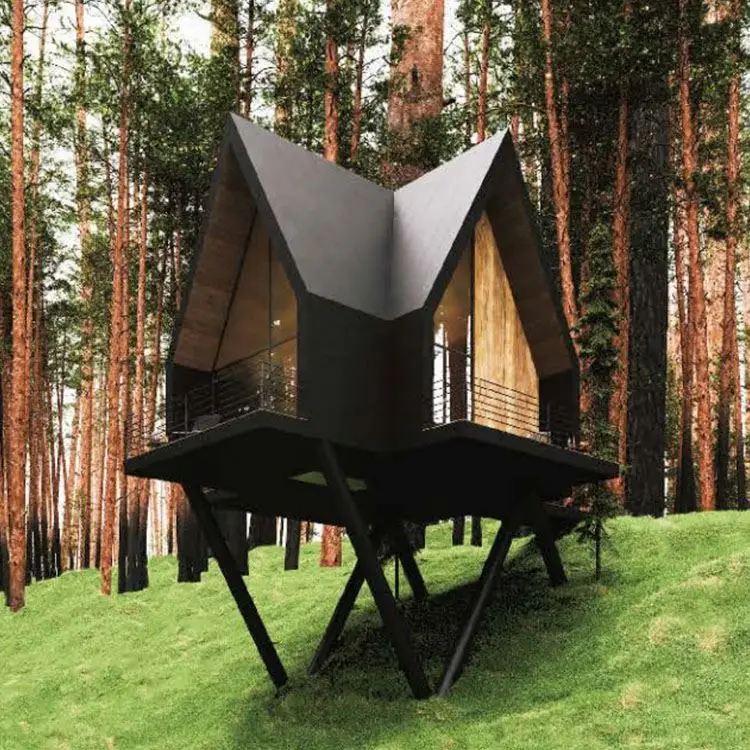 Best Price China Manufacture Quality 5 Bedroom Prefabricated House Quick To Install Sip Panels House Prefabricated