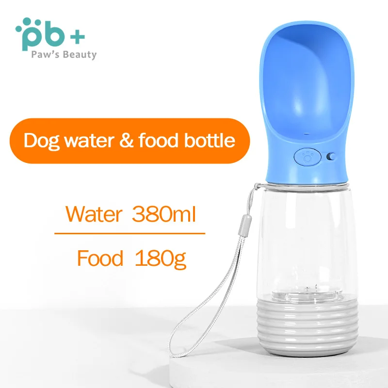 portable plastic dog pet water food drink bottle care cup manufacturers