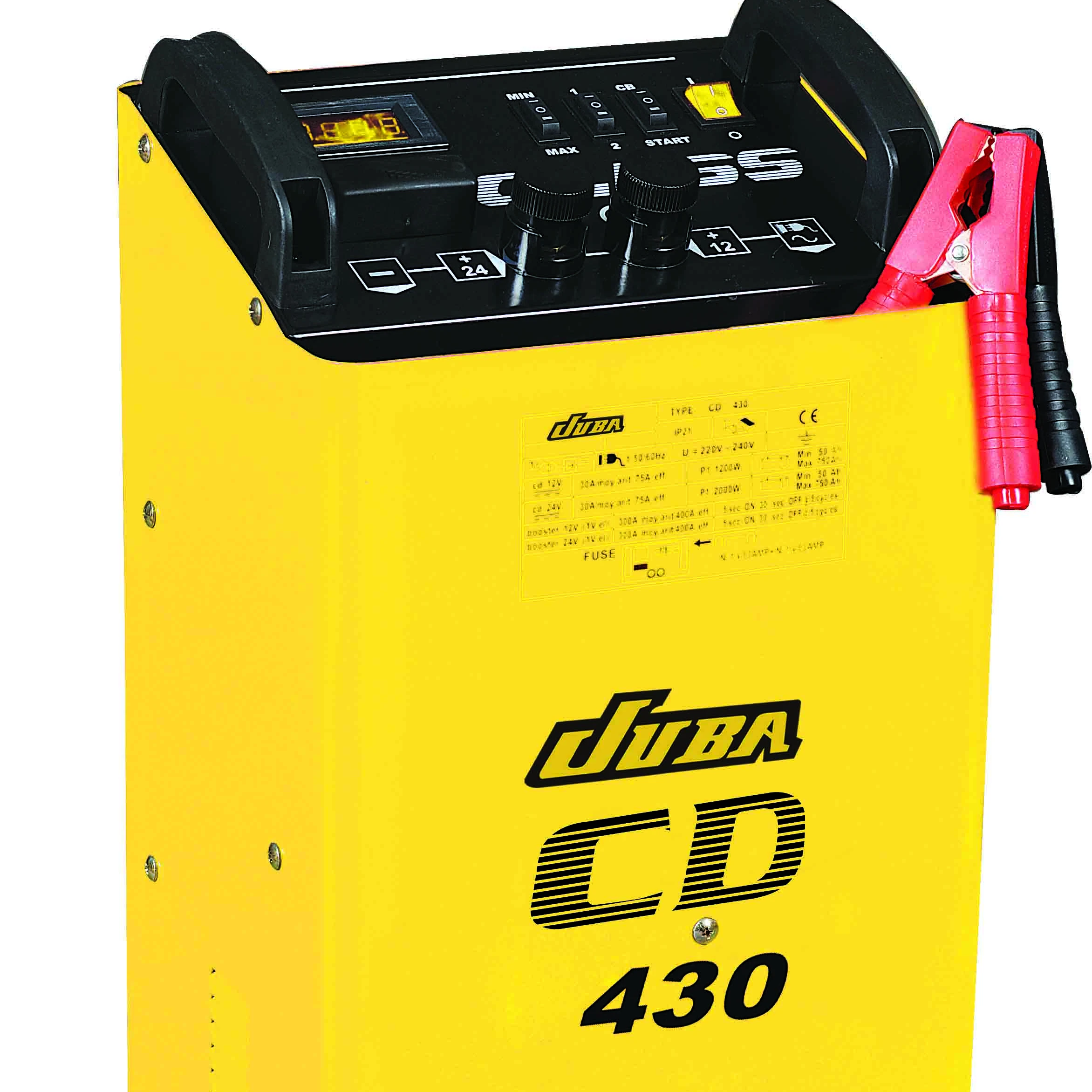 CD230/330/430/530/630 CAR BATTERY CHARGER 12/24V