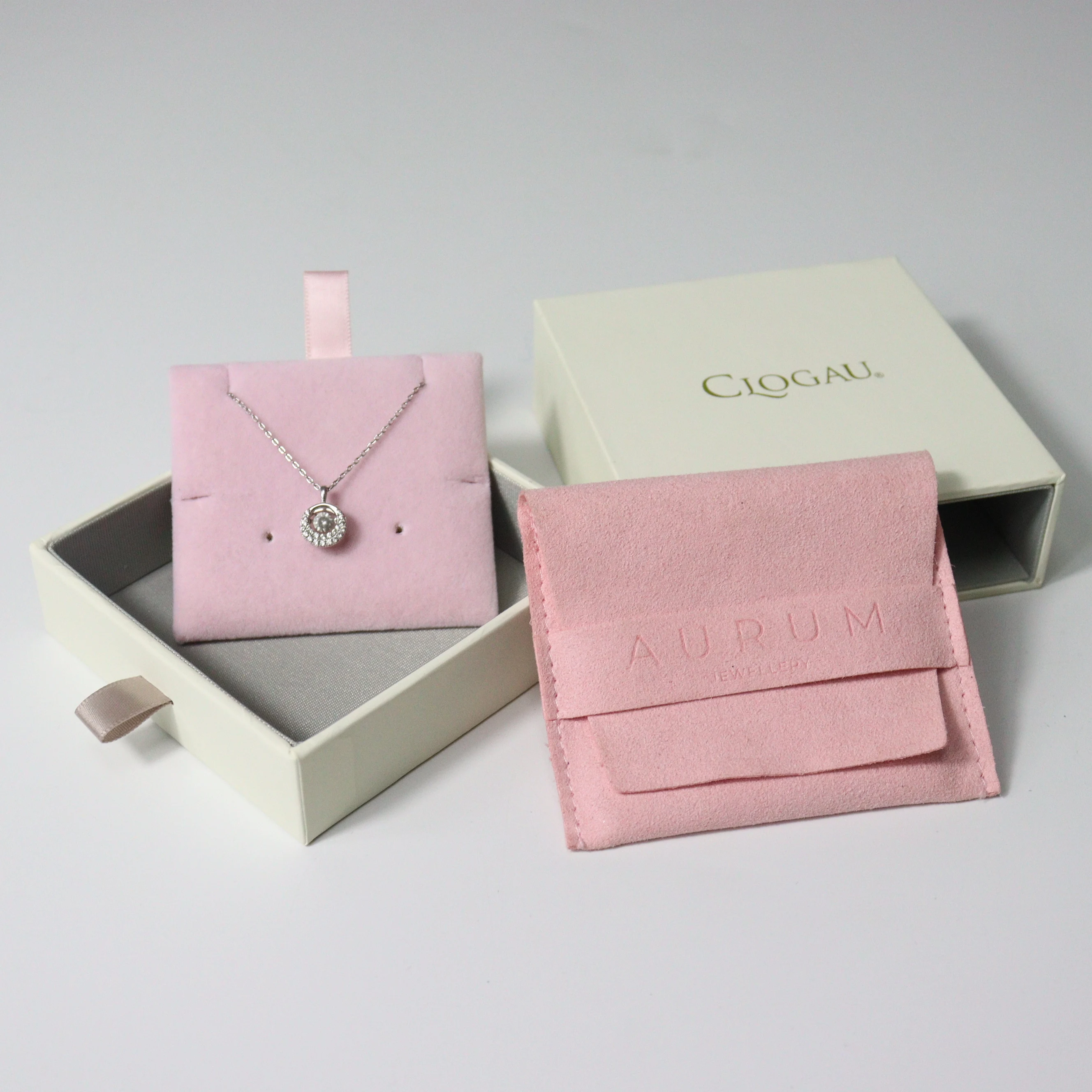 Luxury Custom Jewelry Box Organizer High Quality Jewely Box Necklace Ring Gift Jewelry Box Packaging