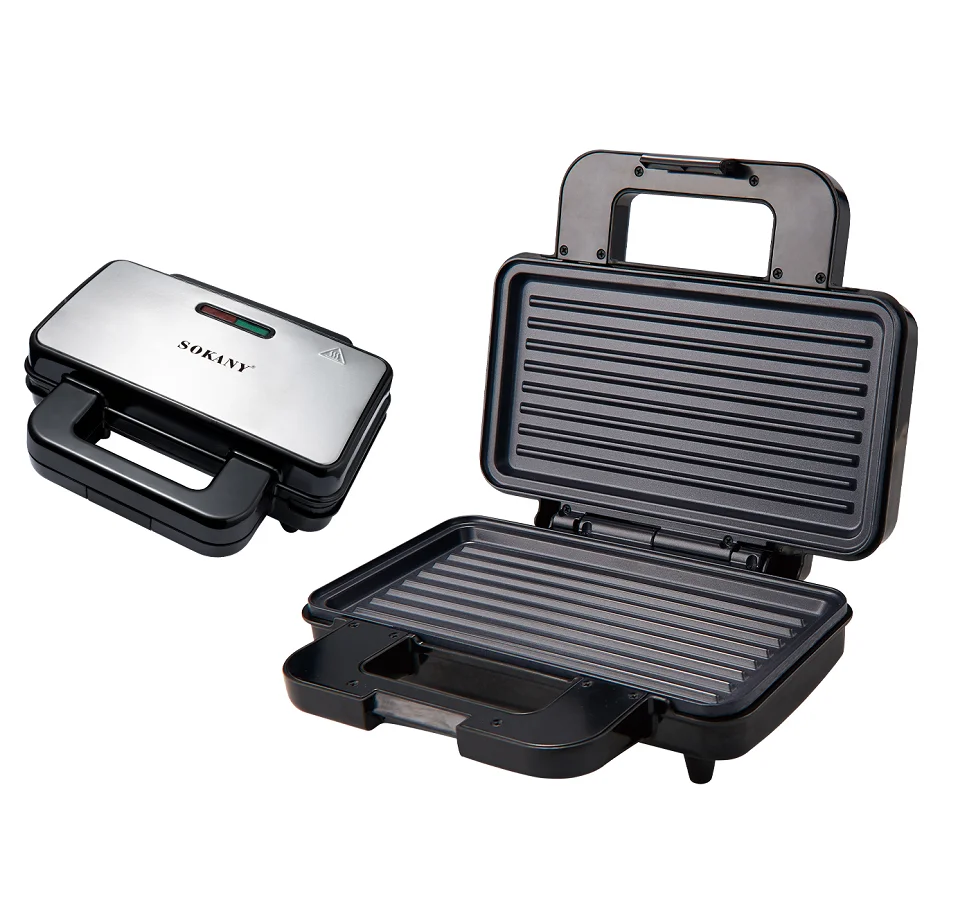 Electric Waffle Maker Machine Timer Thermostat Control Bake Ware Waffle Machine Sandwich Non Stick Sandwich Maker