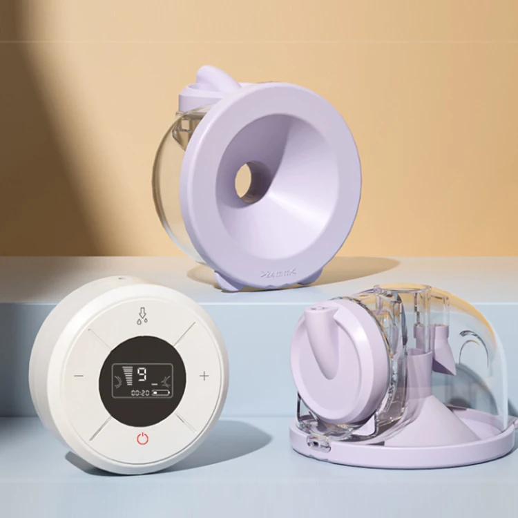 Dearevery Portable Double Side Silicone Electric Milk Extractor Wearable Breast Pump