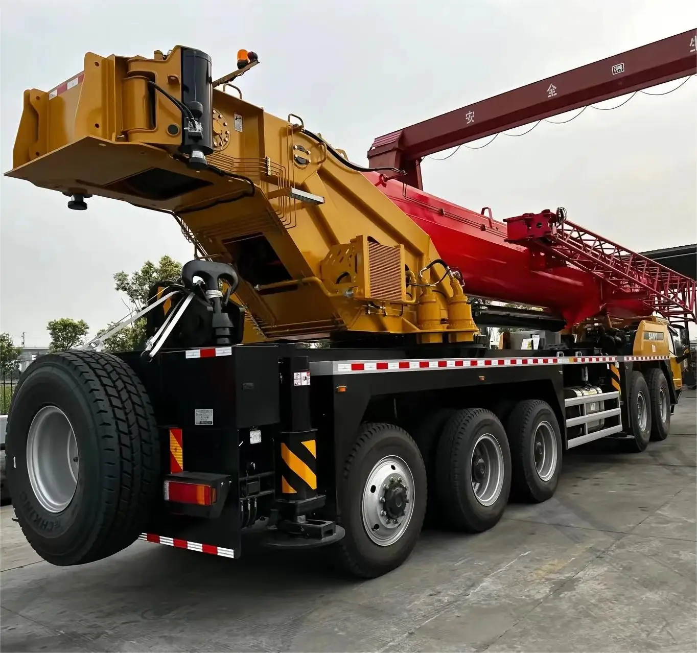 High quality original second-hand Trinity 80 tons truck crane