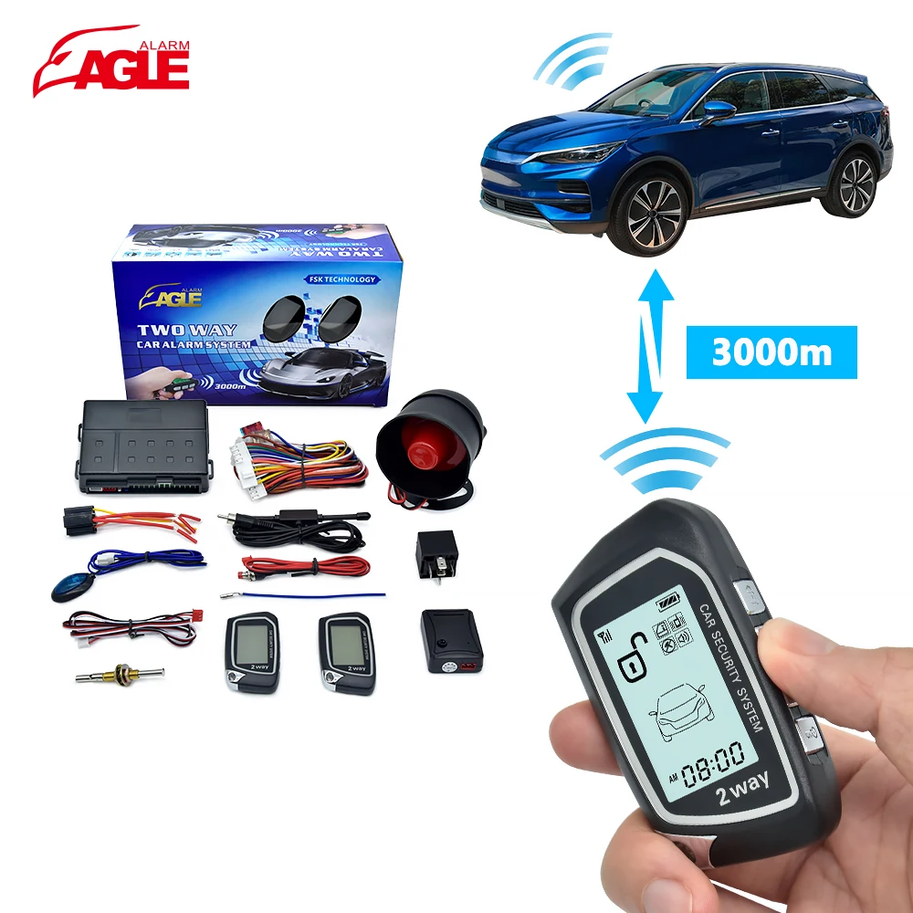 Two way Car Alarm anti-hijacking car alarm systems