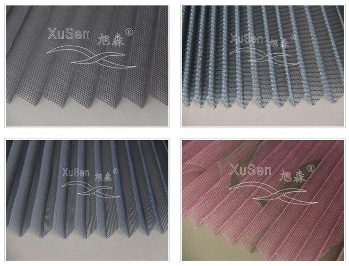 pleated mosquito net