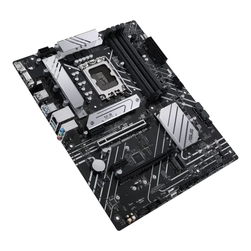 good price B660-PLUS D4,Realtek 2.5Gb Ethernet PCIe 4.0 M.2 PRIME  LGA 1700 ATX Motherboard