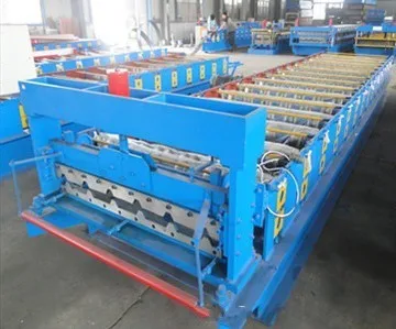 PLC Control System Motor Bearing Gear Core Wall Floor Roof Tile Roll Forming Machine
