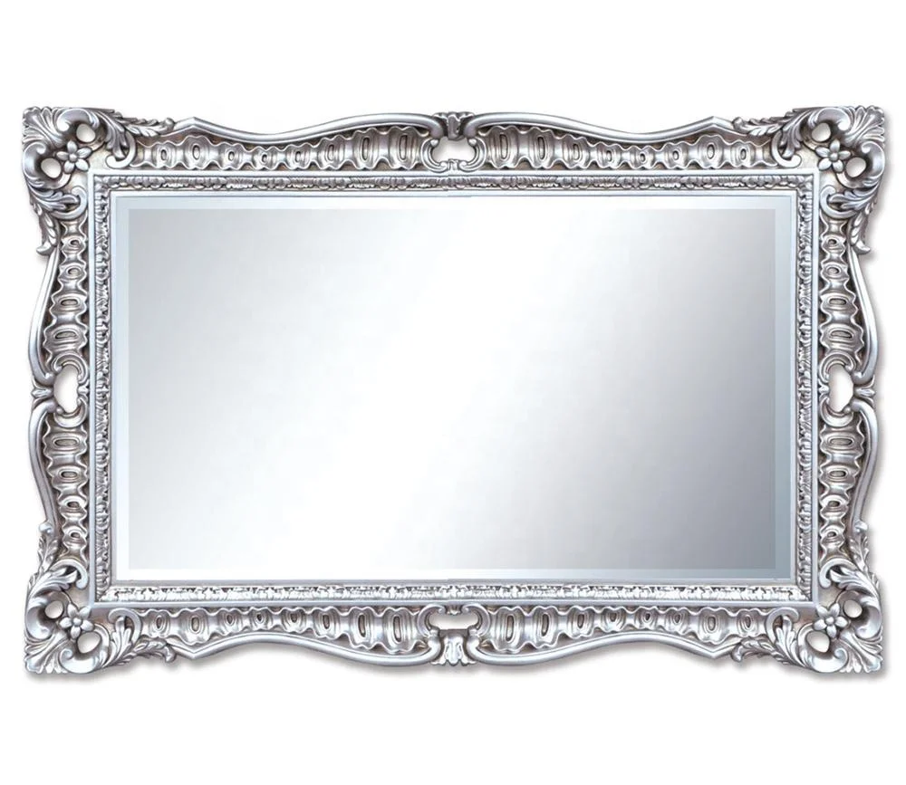 Banruo European style luxury plastic PU mirror frame moulding for wall decoration