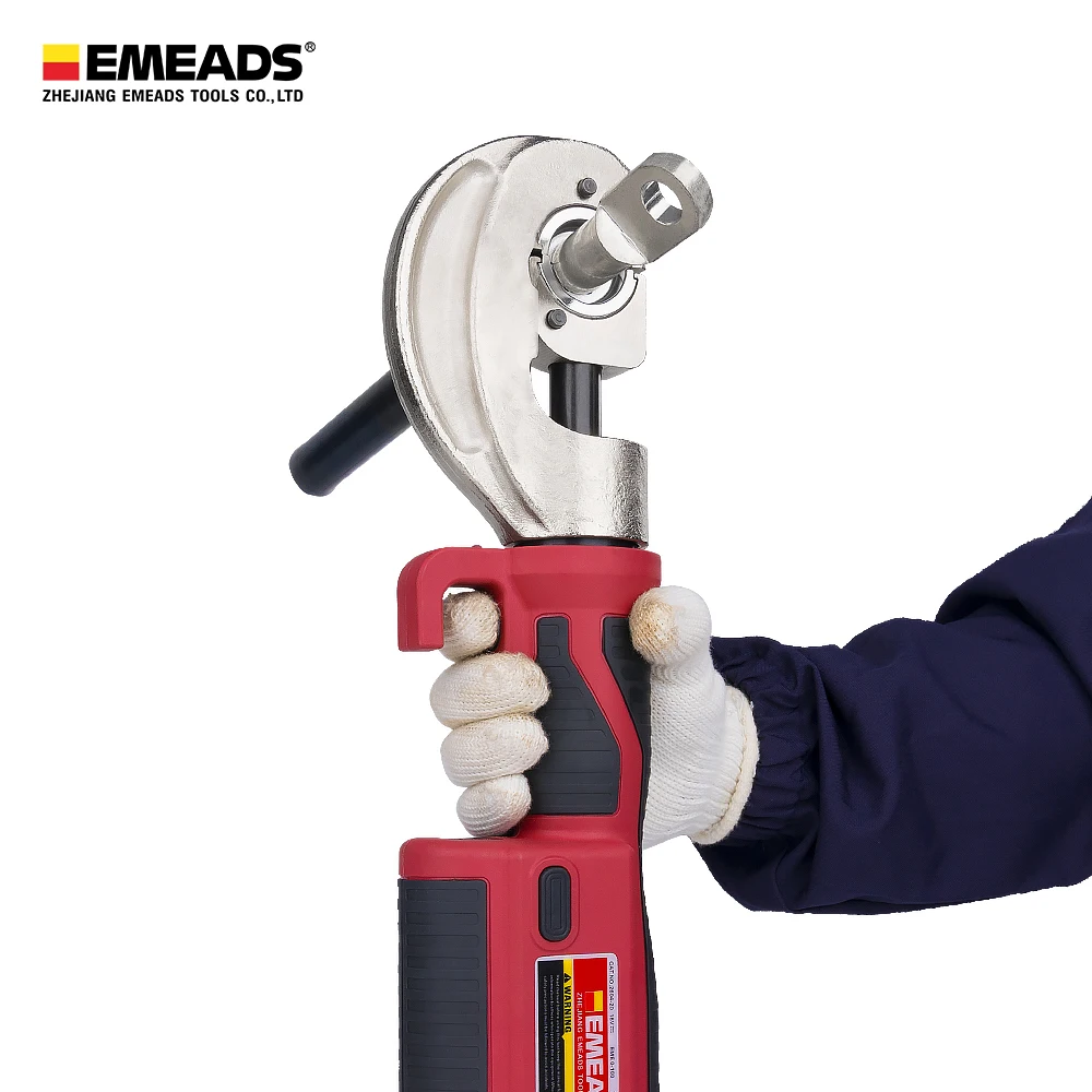 GES-300B  Emeads Battery  Hydraulic Cable Crimper Connector Copper Cordless Electric Crimping Tool