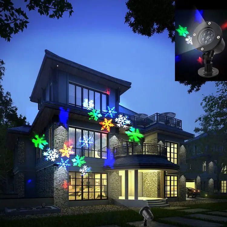 Wholesale Outdoor Garden Laser Light Projector Decoration Lights Waterproof Snowflake Christmas