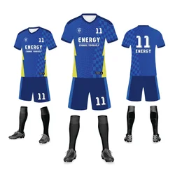 2022 Soccer Jersey Latest Design Top Thai Quality Soccer Uniform Jersey Custom Popular Club Football Shirt