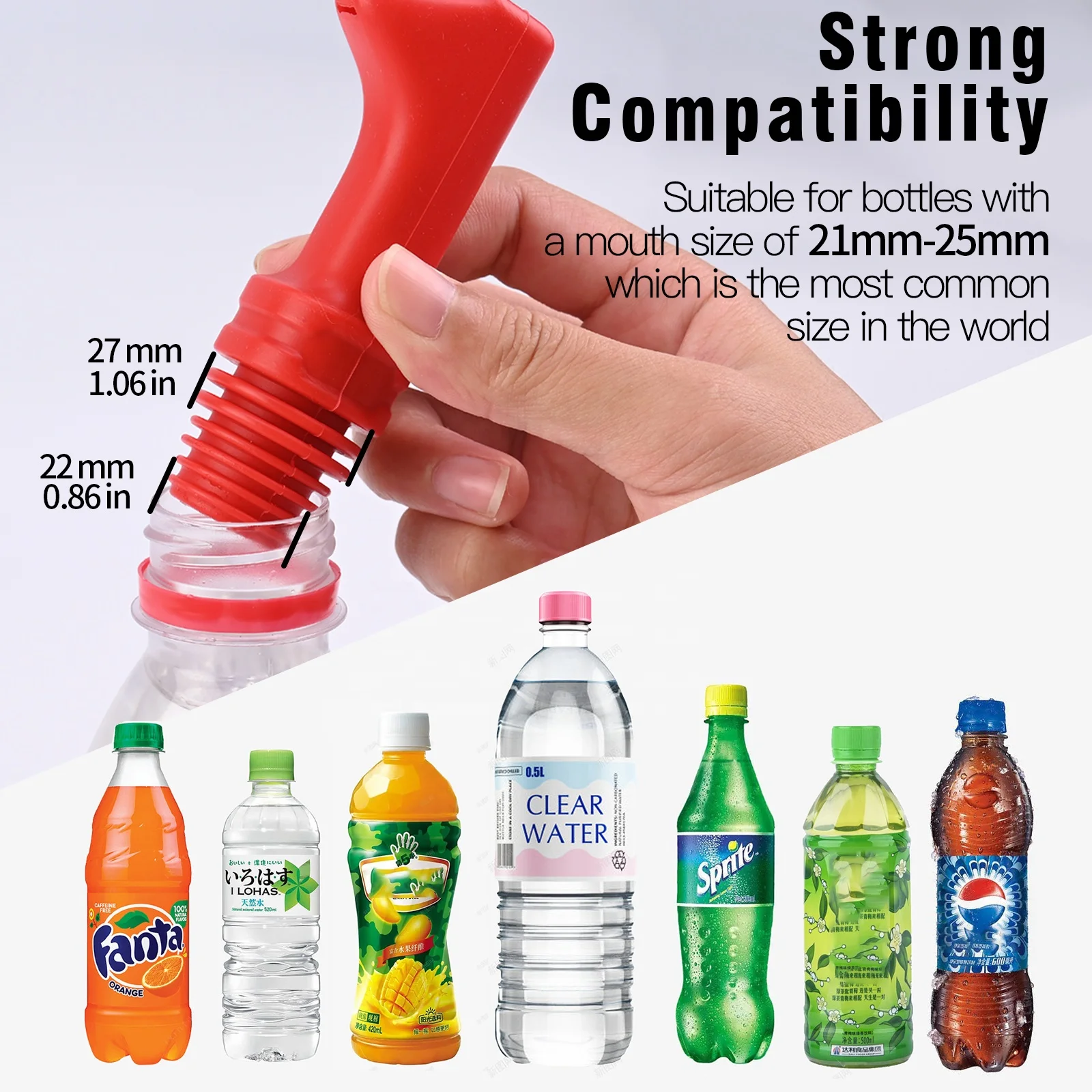 1PCS Pack OEM/ODM Wholesale portable travel bidet Compatible with Every Bottle, Backpack Bidet Travel Bidet,Mini Size Easy Carry