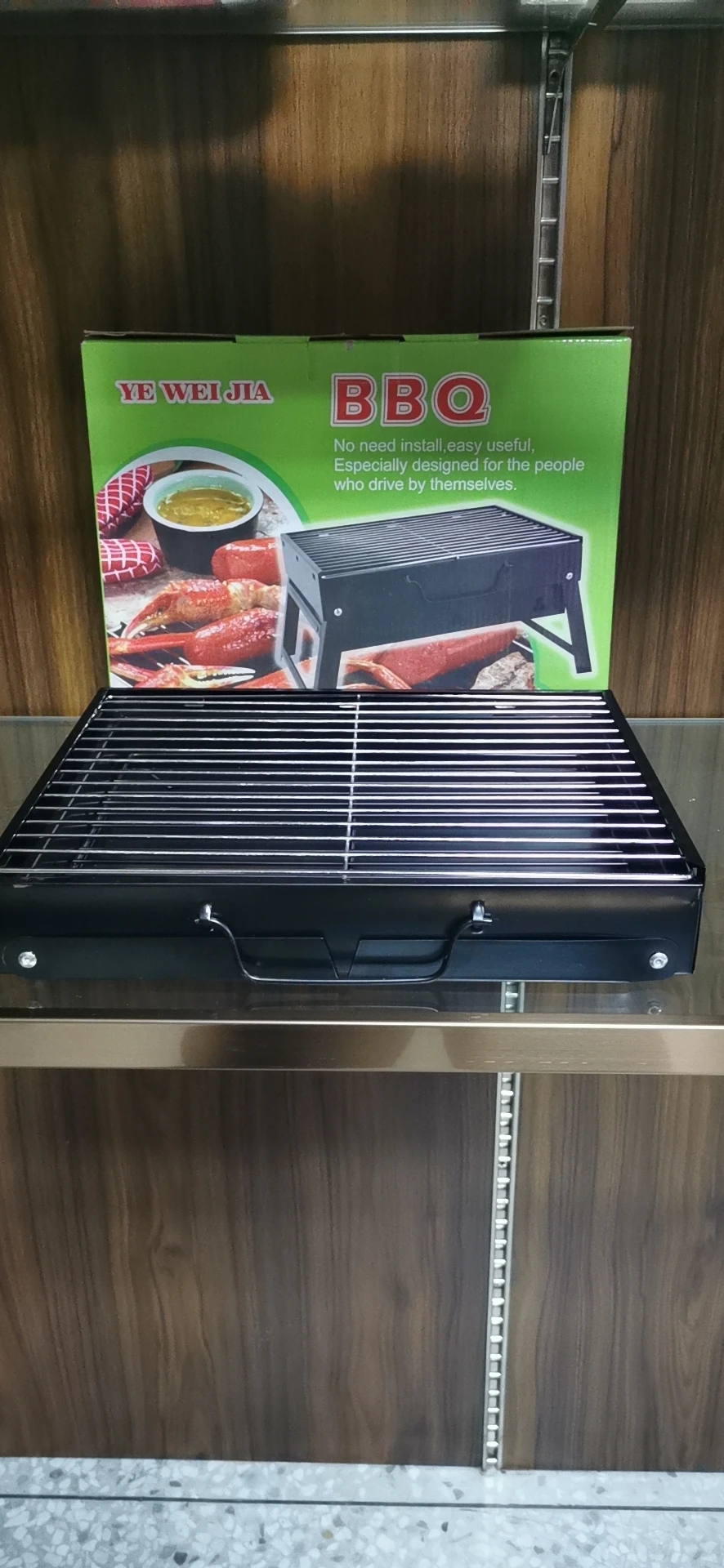 outdoor barbecue oven folding
