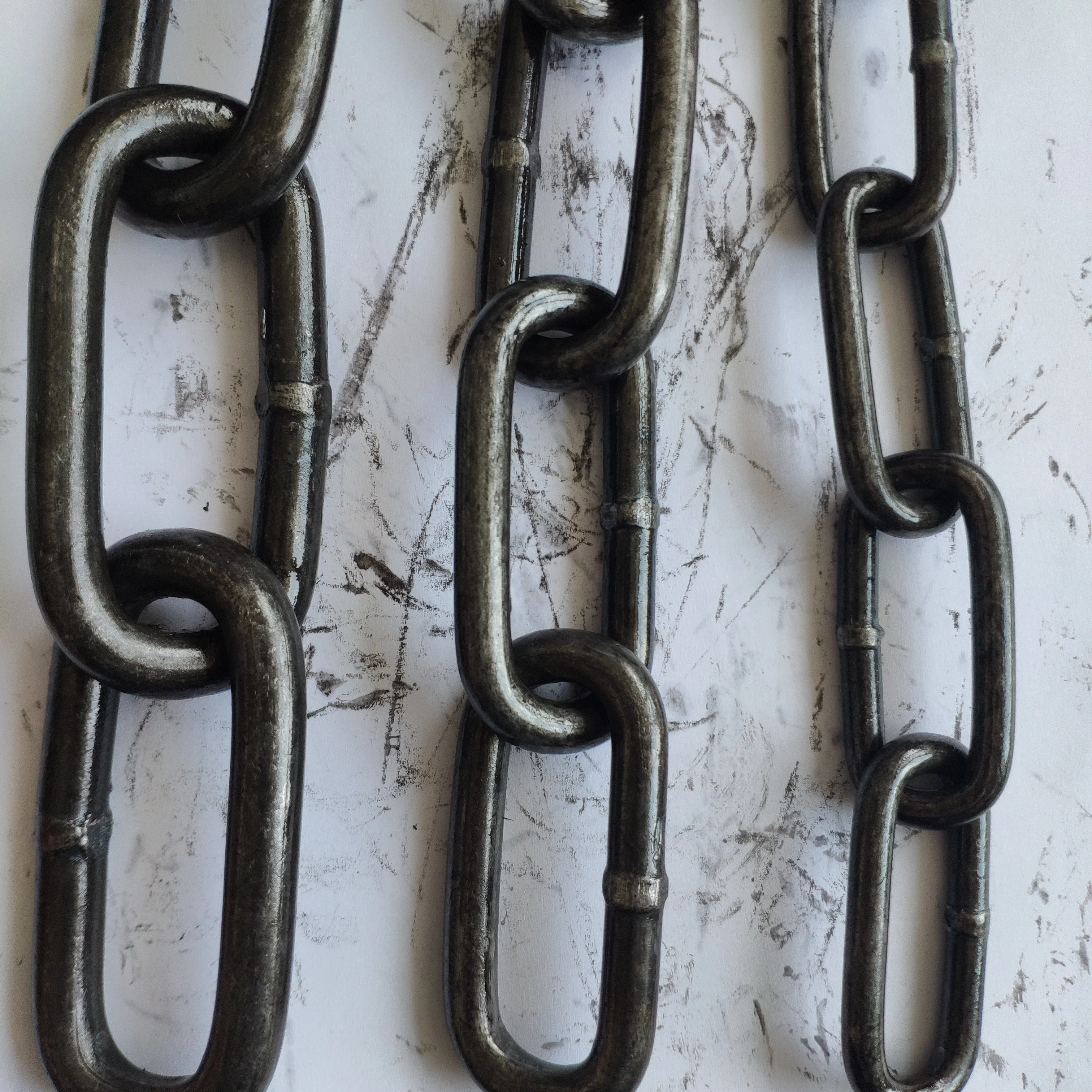 Полированная цепочка G30 G43 для самостоятельной полировки 5 мм 6 мм 8 мм 10 мм DIN5685C Длинная цепочка для звеньев