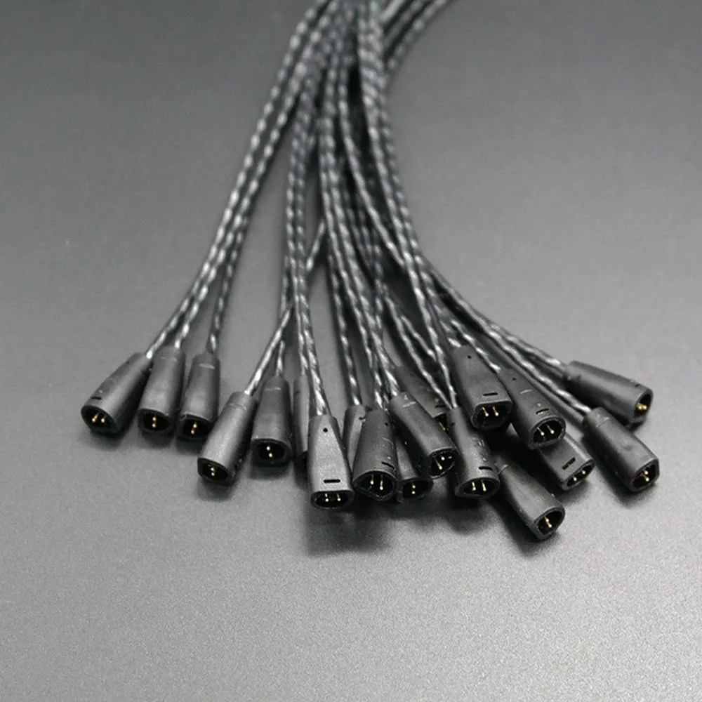 replacement IE80 IE 8I IE8 IEM earphone cable with voice remote and mic for Sennheiser