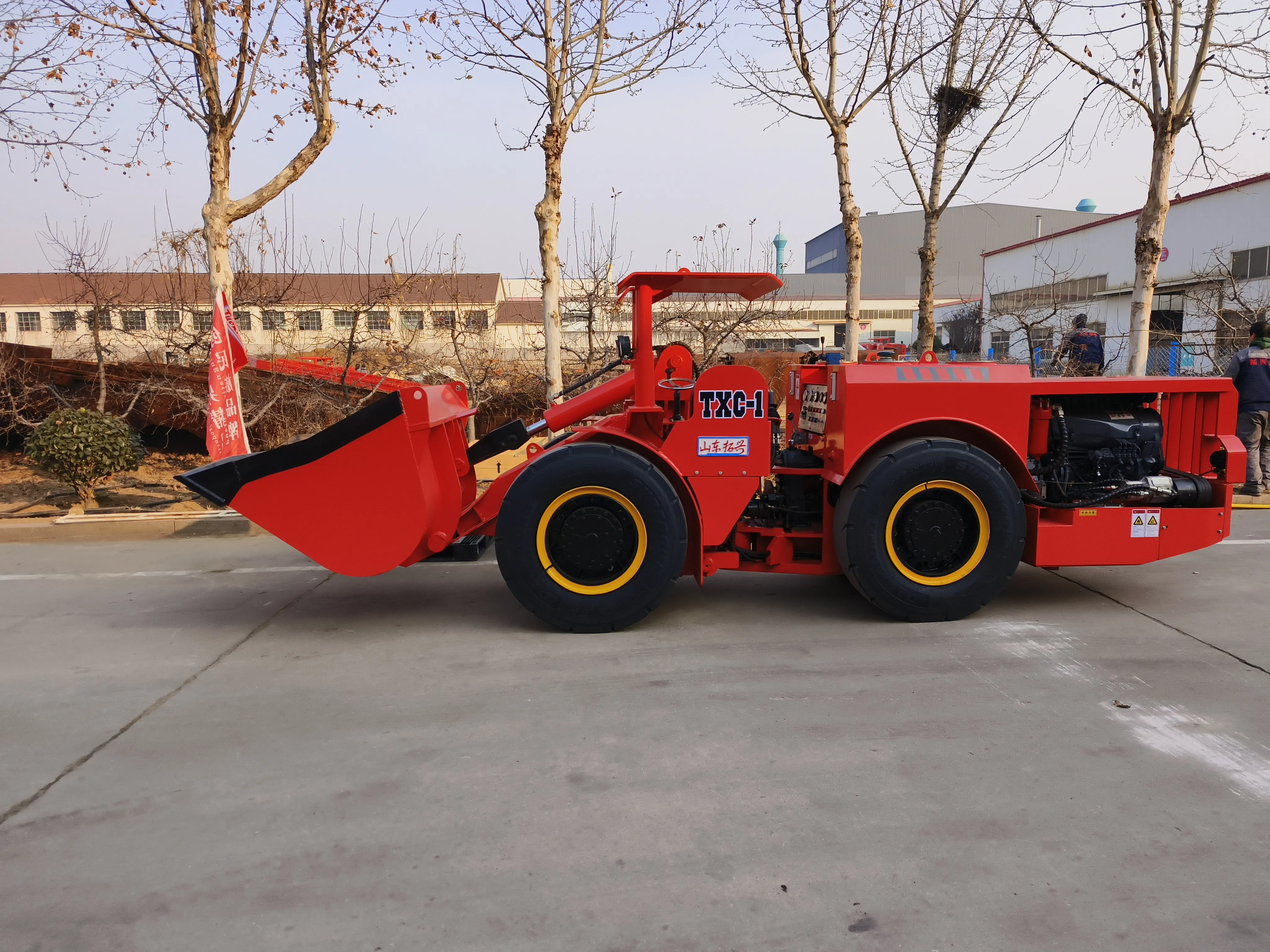 Yantai Tuoxing TC-100 Scooptram Hot Sale Underground Diesel Loader With LHD Mining Machines