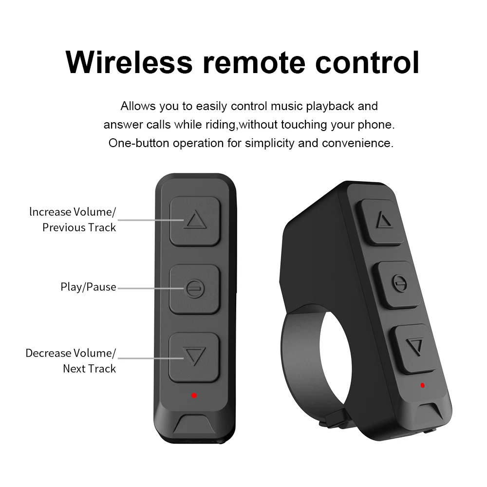 High-Performance Wireless Helmet Bluetooth Earphones for Riding and Skiing with Helmet