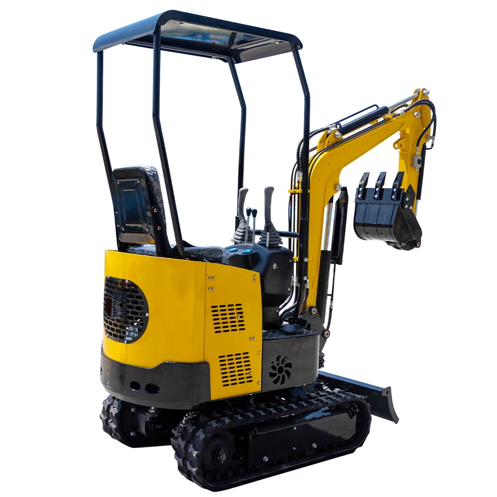 MK108 Mini Excavator China Cheap Excavator Micro Hook Machine Hydraulic Machine with1 Ton Operating Weight for Farming