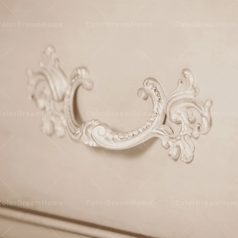 High-end American classical furniture bedroom antique classic solid wood European chest of 5 drawer