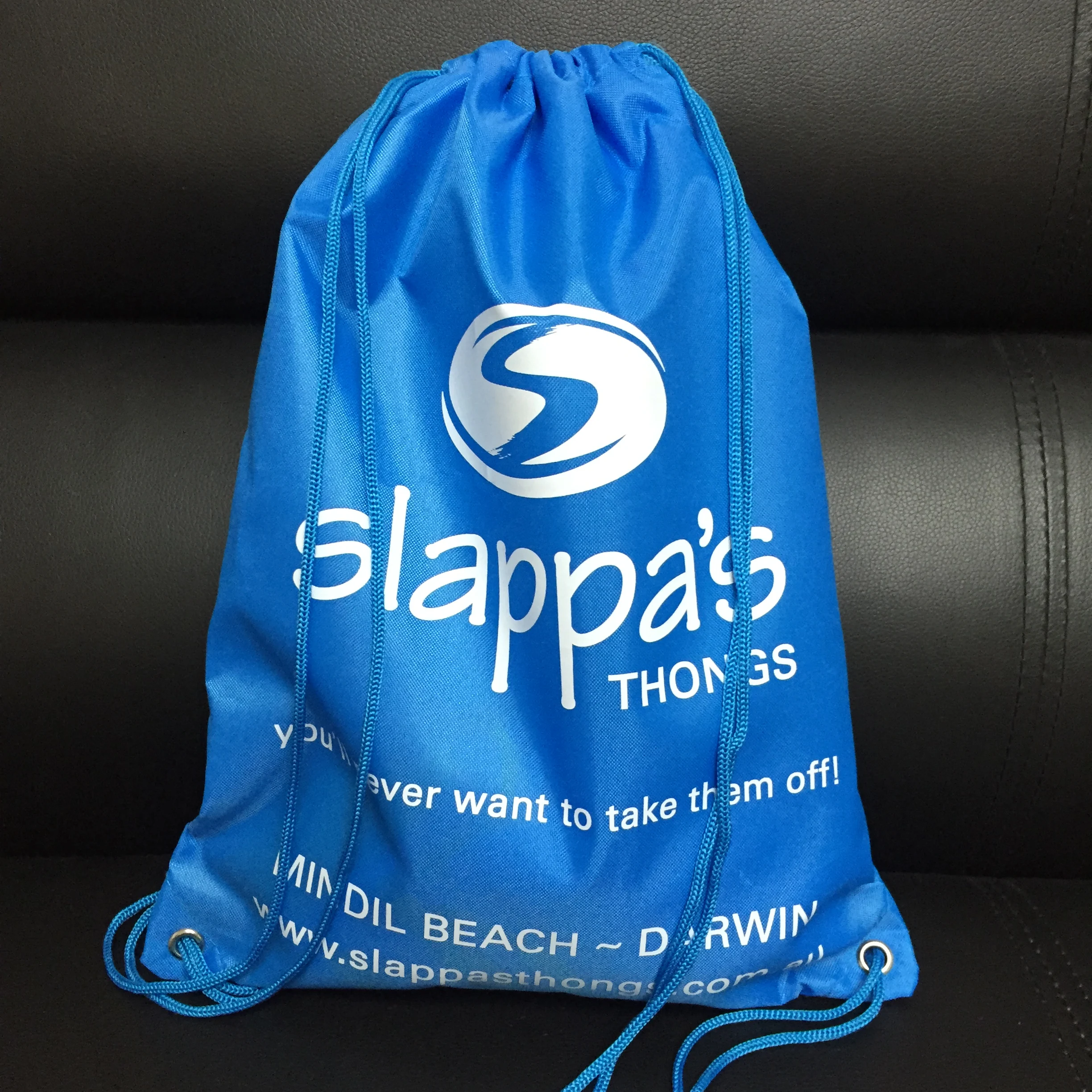 Пляжная сумка на шнурке под заказ/рюкзак на шнурке из полиэстера 420D