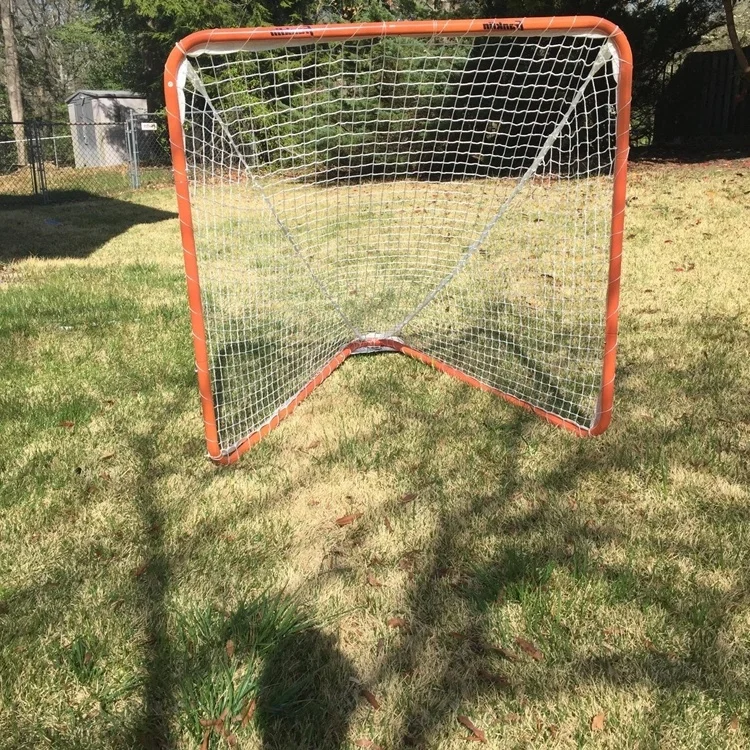 High Strength Stock Available 4*4*5Ft Small Size High Impact Nylon Hockey Netting Lacrosse Goal
