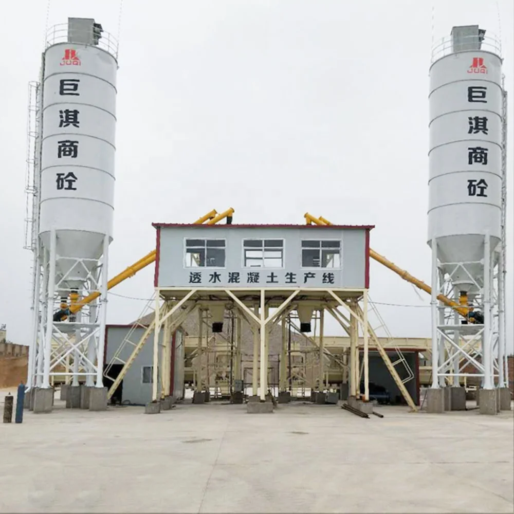 Best selling construction HZS series aggregate concrete mixing batching plant 60m3