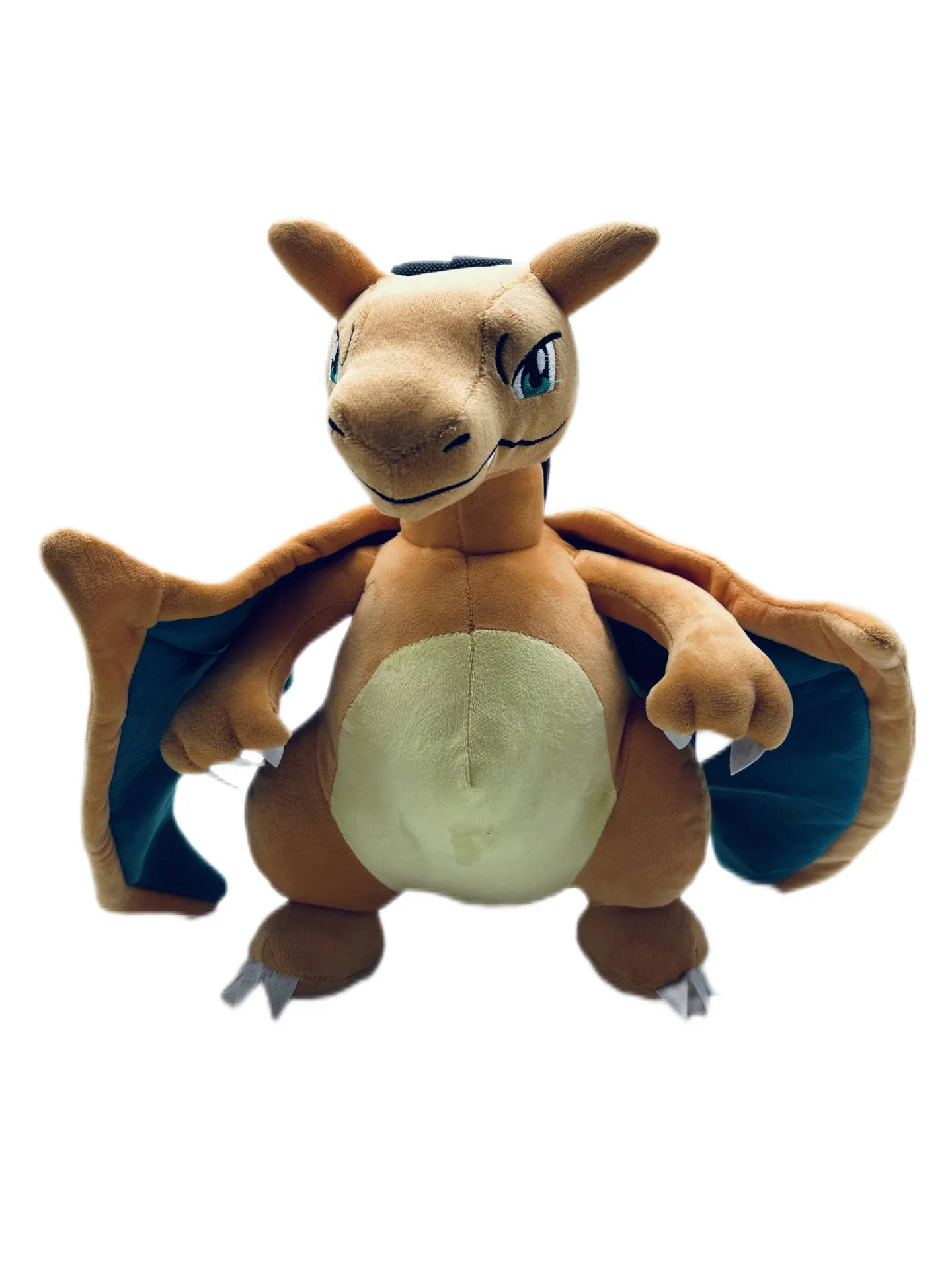 2023 New Pokemoned Plush Knapsack Doll Poke Mega Shoulder Bag Charizard Plush Backpack Toy for Gifts