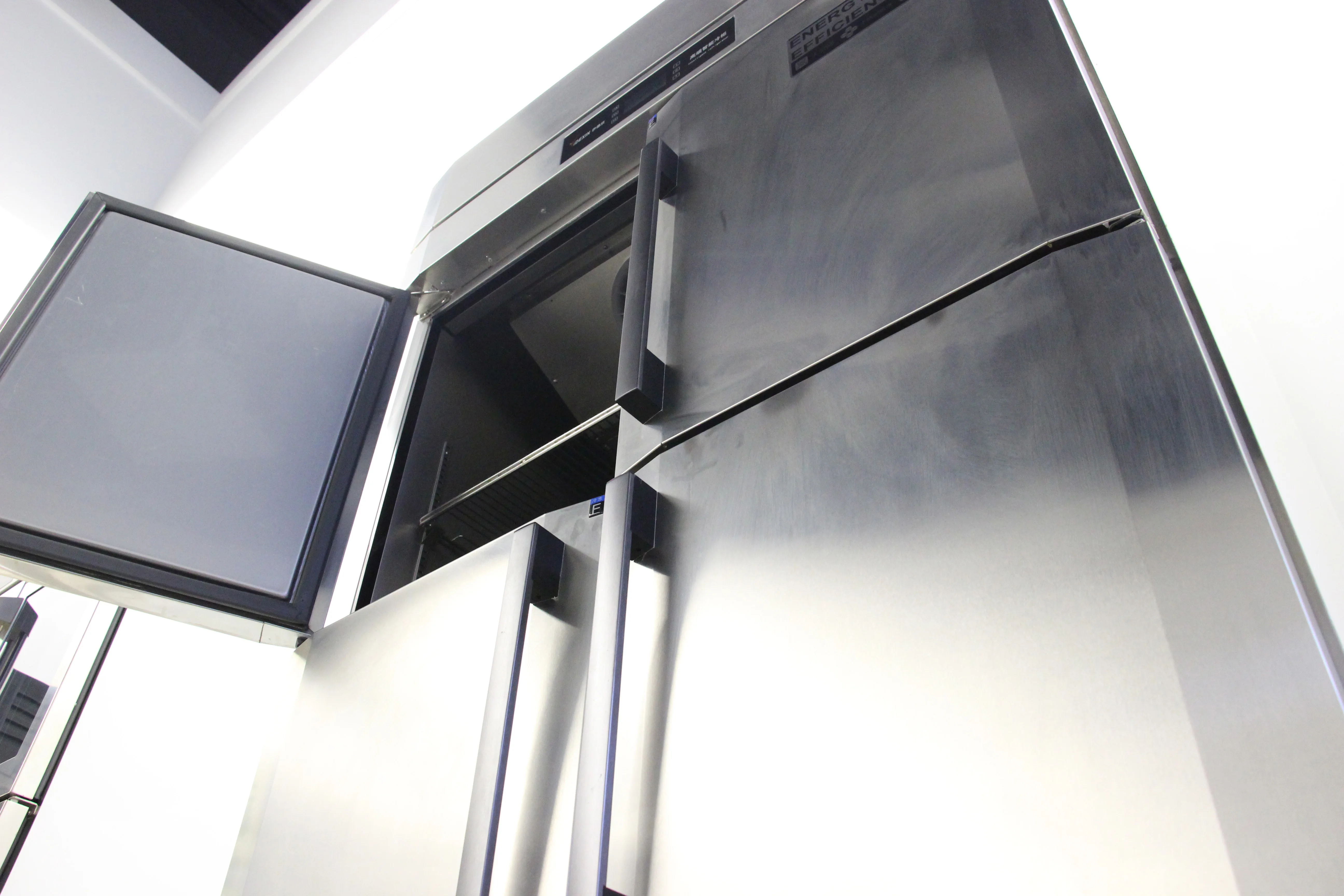 High Quality 6 Doors Commercial Freezers Refrigerator 201 Stainless Steel Refrigeration Equipment