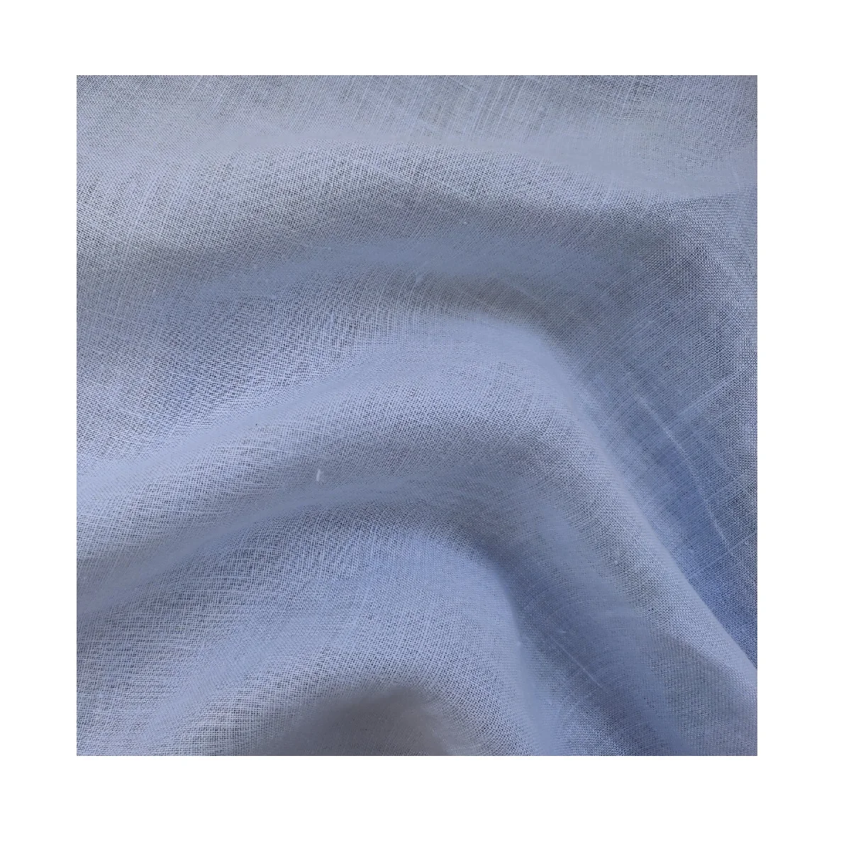 HOT SALE 100% organic hemp woven fabric white 118 GSM for shirt wholesale