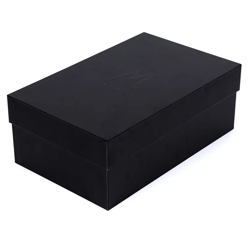Shoe Box Wholesale Empty Product Package Cardboard Sneaker Box With Custom Logo for Gift Package