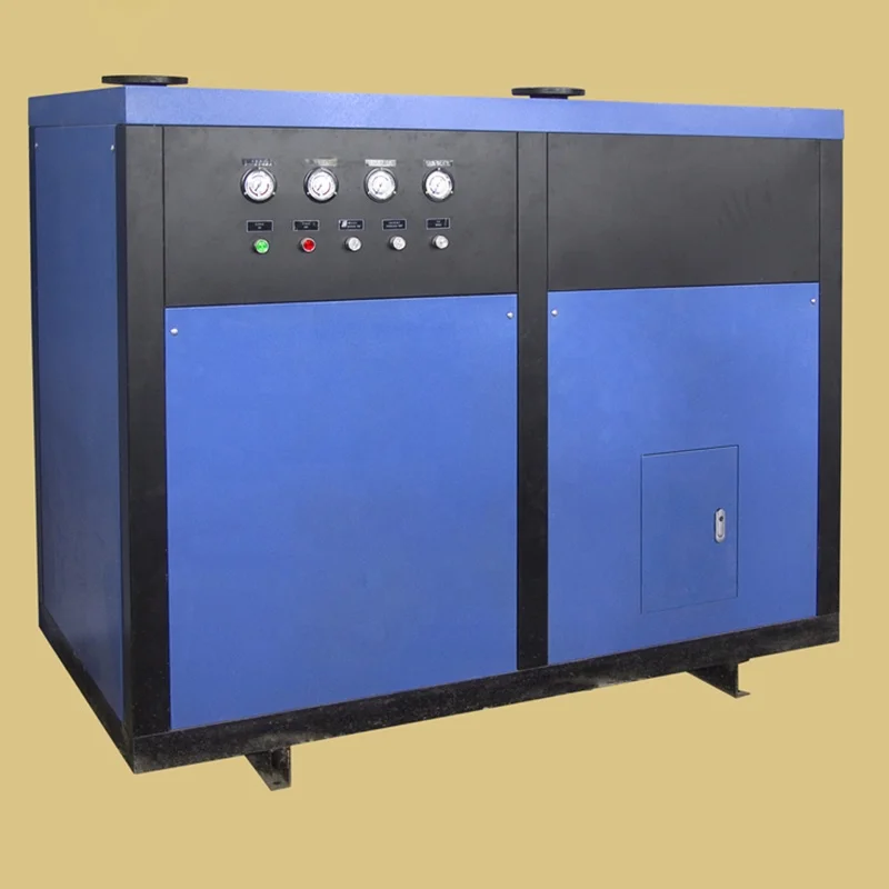 2.6m3/min Air freeze dryer Factory food grade refrigerated air compressor screw air compressor drying system equipment