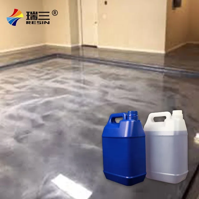 New Hot Sale Scratch resistant Metallic Epoxy Floor Coating Epoxy Resin 2022