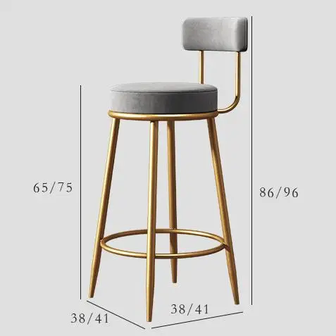 Винтажные барные стулья с логотипом на заказ смешные синие черные белые металлические из нержавеющей стали Современные Мебельные шт. цвет коричневый