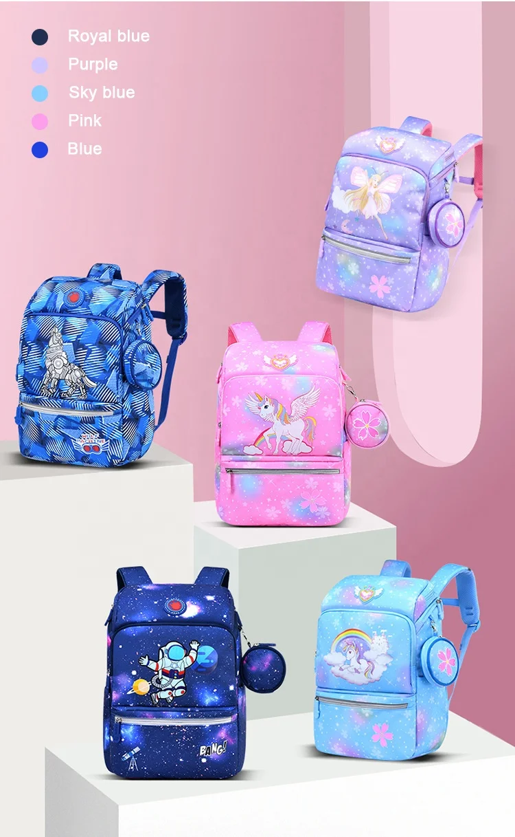 Wholesale Backpacks For School Customizable Bookbags Unisex Bags Backpack Bag Kids Girls Princes Anime And Children Book