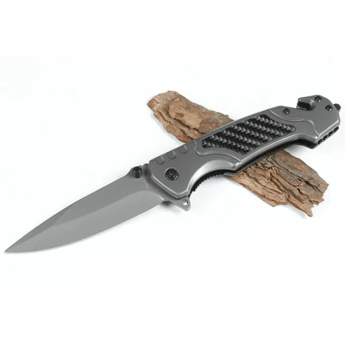
COG Multi Folding Pocket Camping Rescue Knife With Belt Cutter And Glass Breaker FA68 