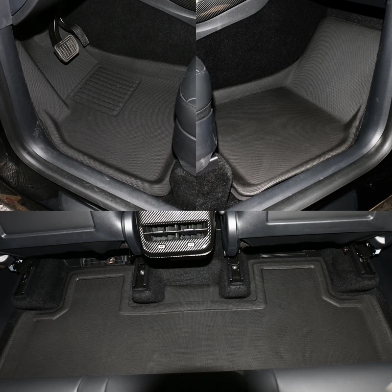 3D 5D TPR Car Mats Inner Rubber Waterproof Non-slip Car Floor Mat Fit For Tesla Model Y