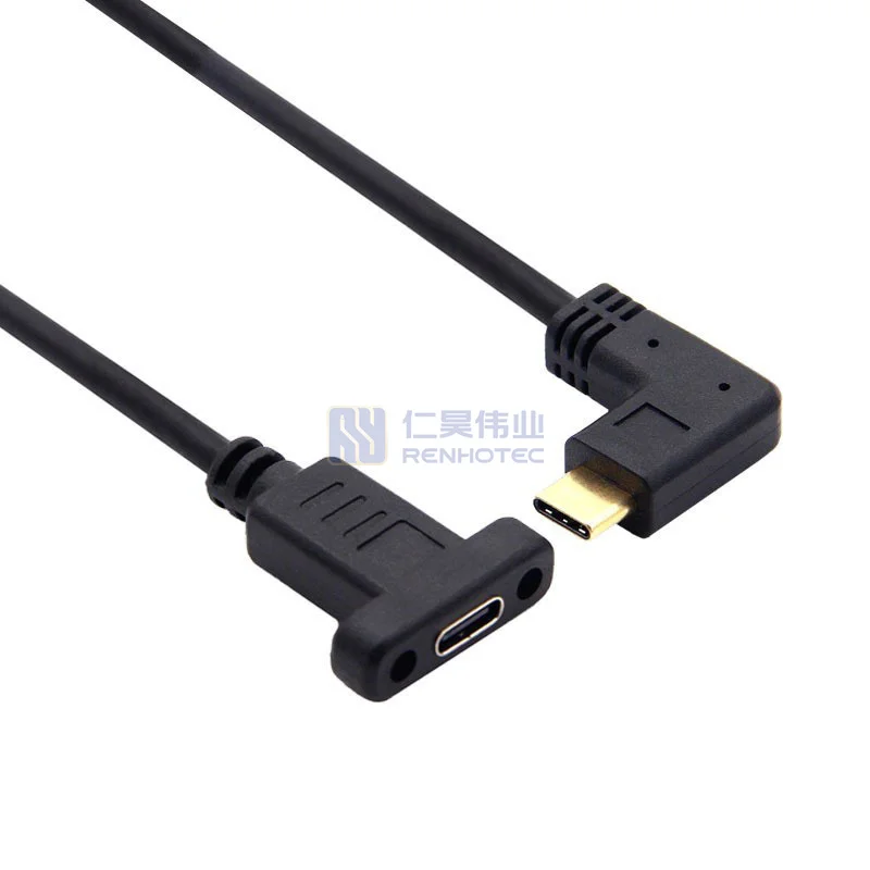 Mini Usb To Type C Screw 3M Usb3 Micro B Active Optical Industrial Camera Data Cable For Machine Vision