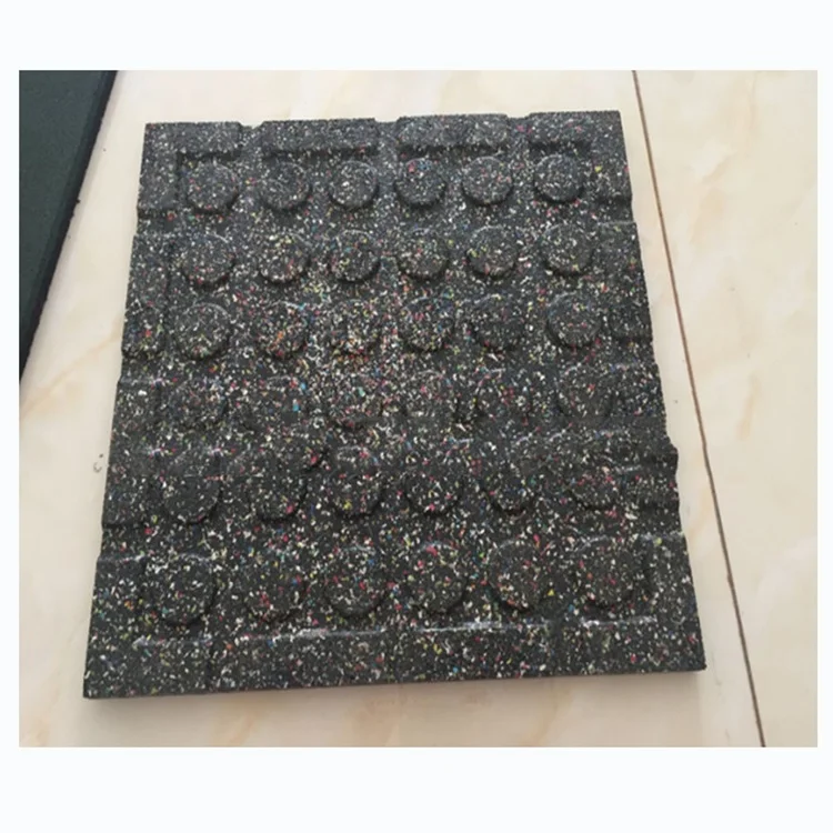High quality outdoor playground rubber tile / Rubber flooring mat