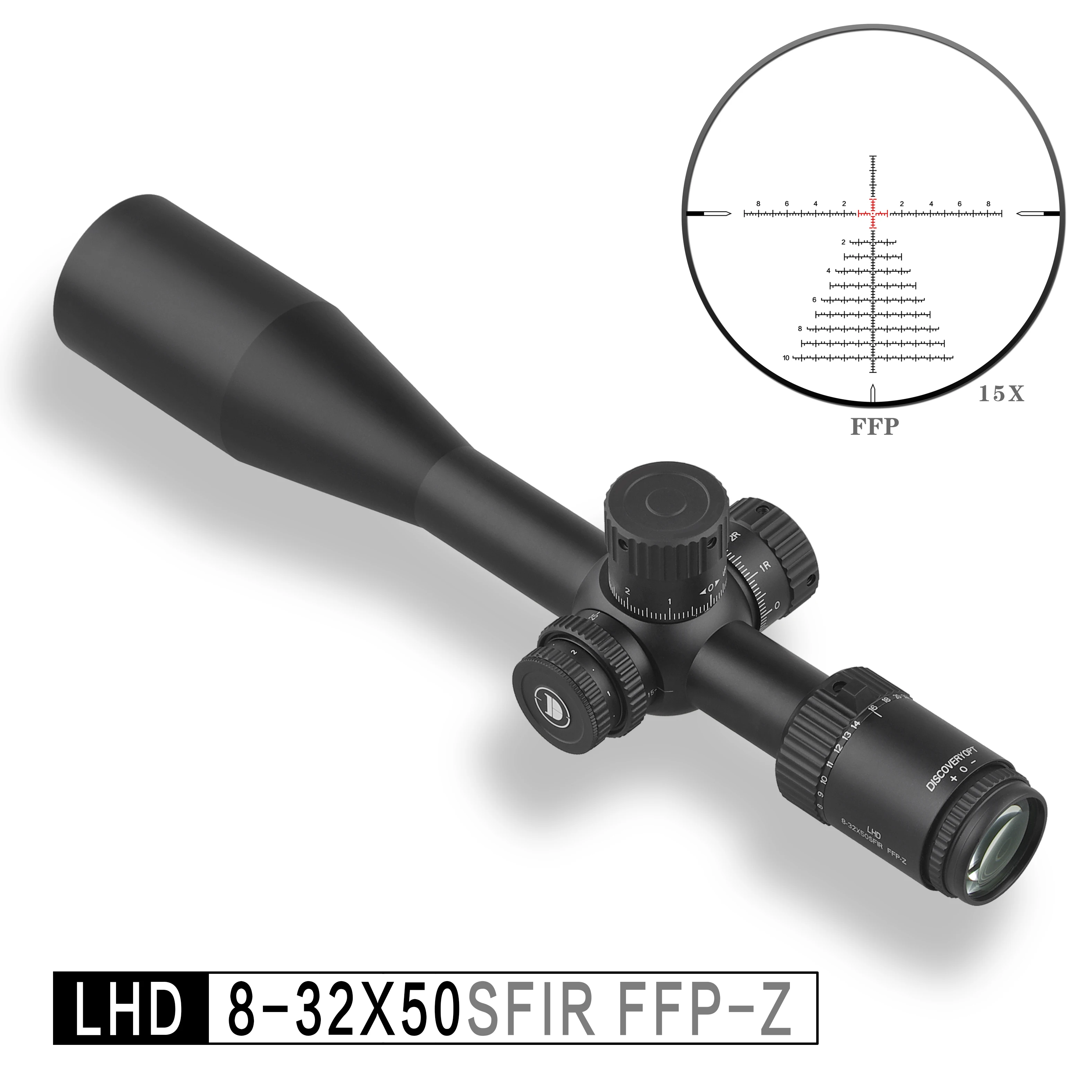 Discoveryopt scope LHD 8-32X50SFIR FFP Optics sight